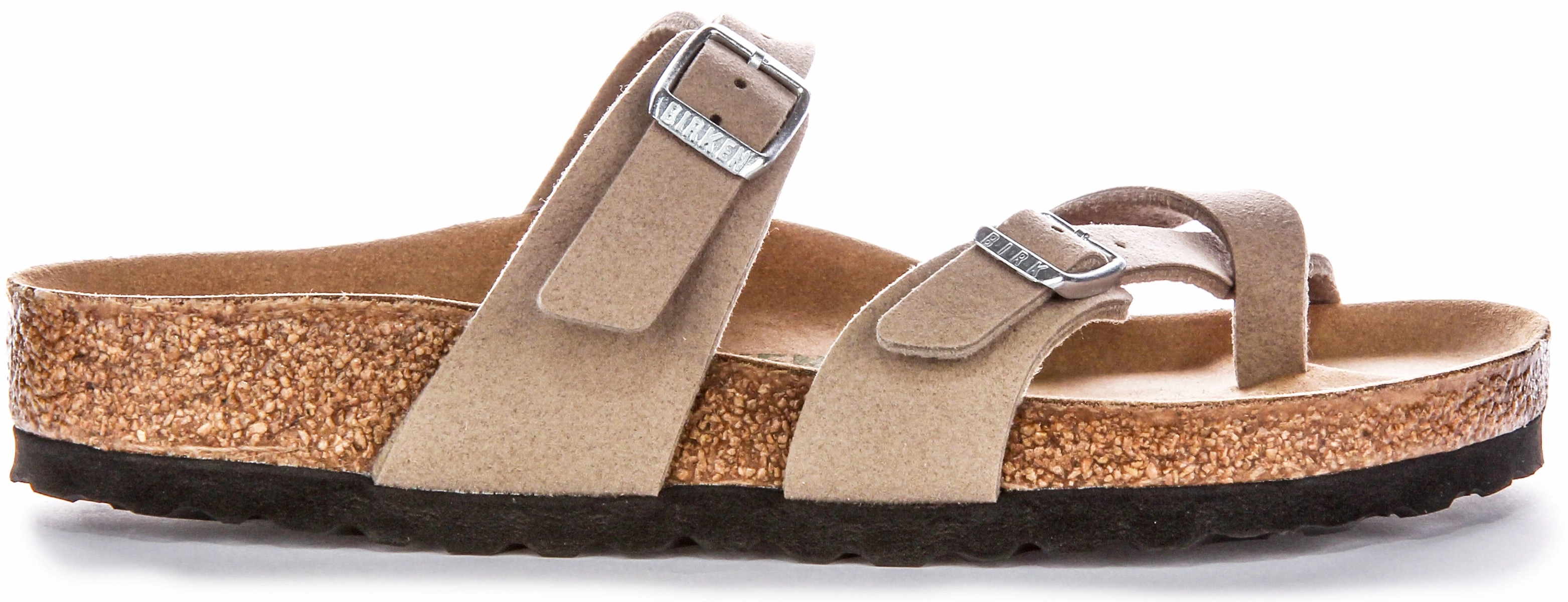 Stable - Footed Birkenstock Mayari In Taupe | Regular Fit