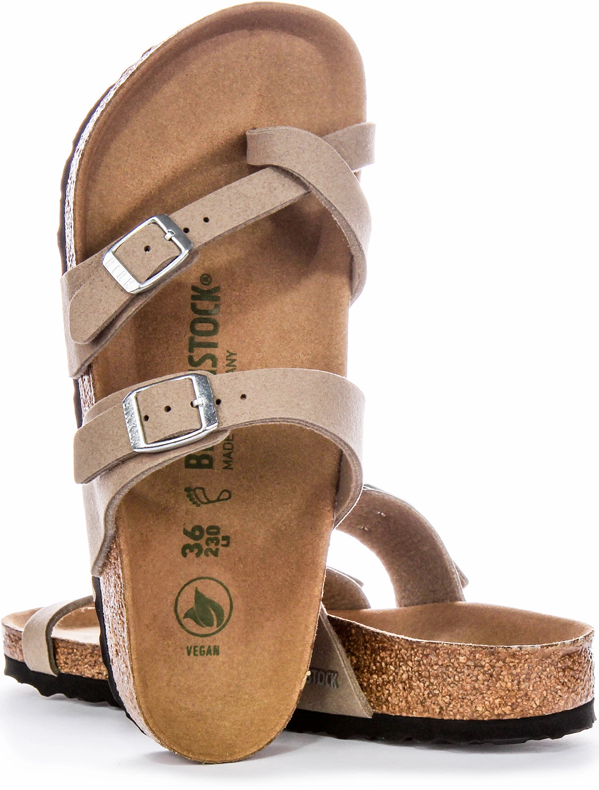 Stable - Footed Birkenstock Mayari In Taupe | Regular Fit