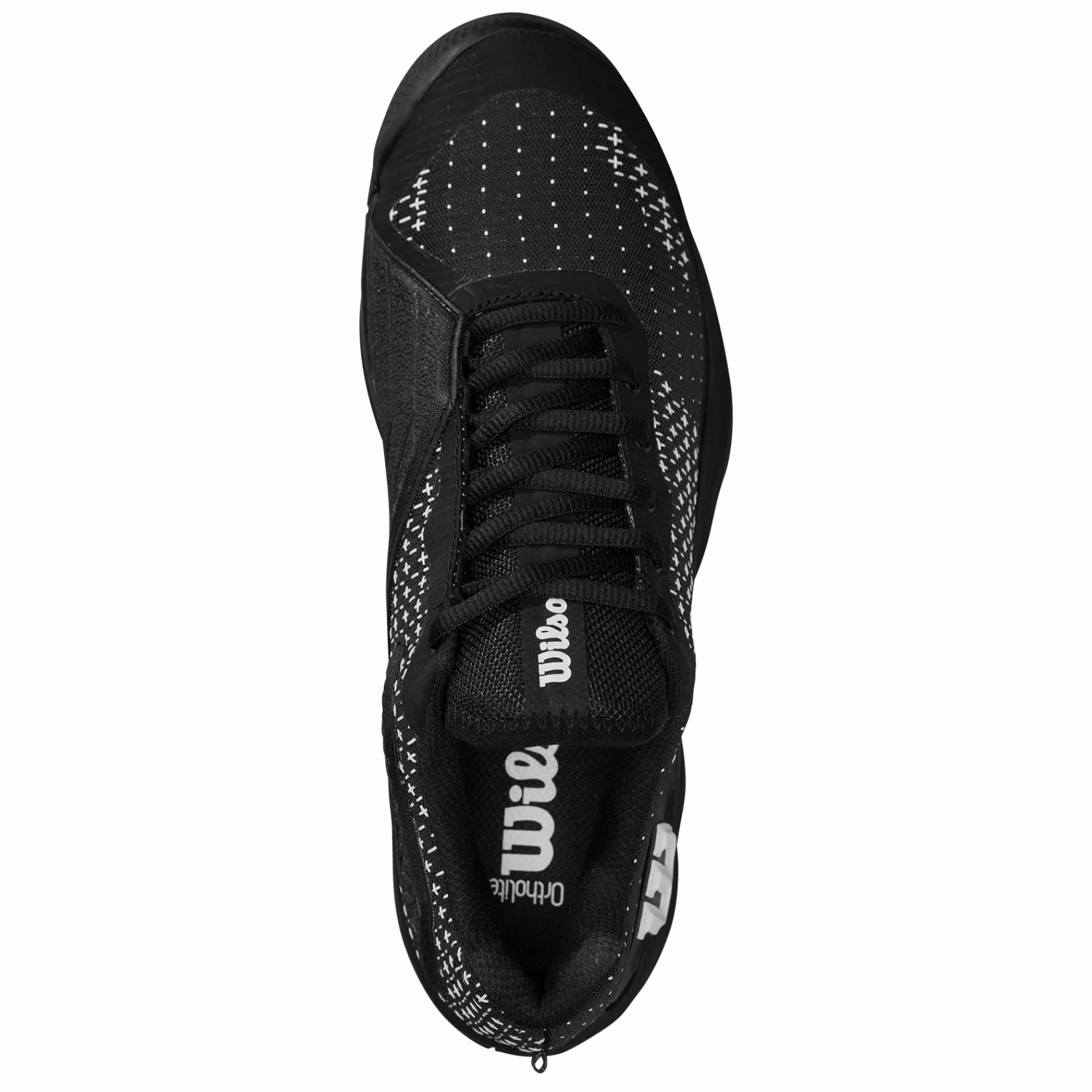 Stable Balance Function Design Wilson Rush Pro Extra Duty Mens Tennis Shoes - Black
