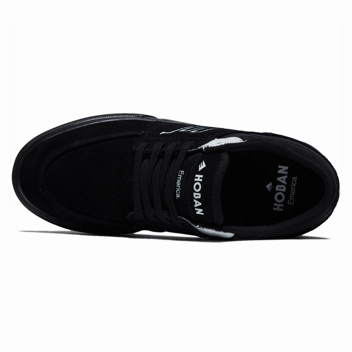 Stable Feel Emerica Hoban Shoes - Black/Black/White