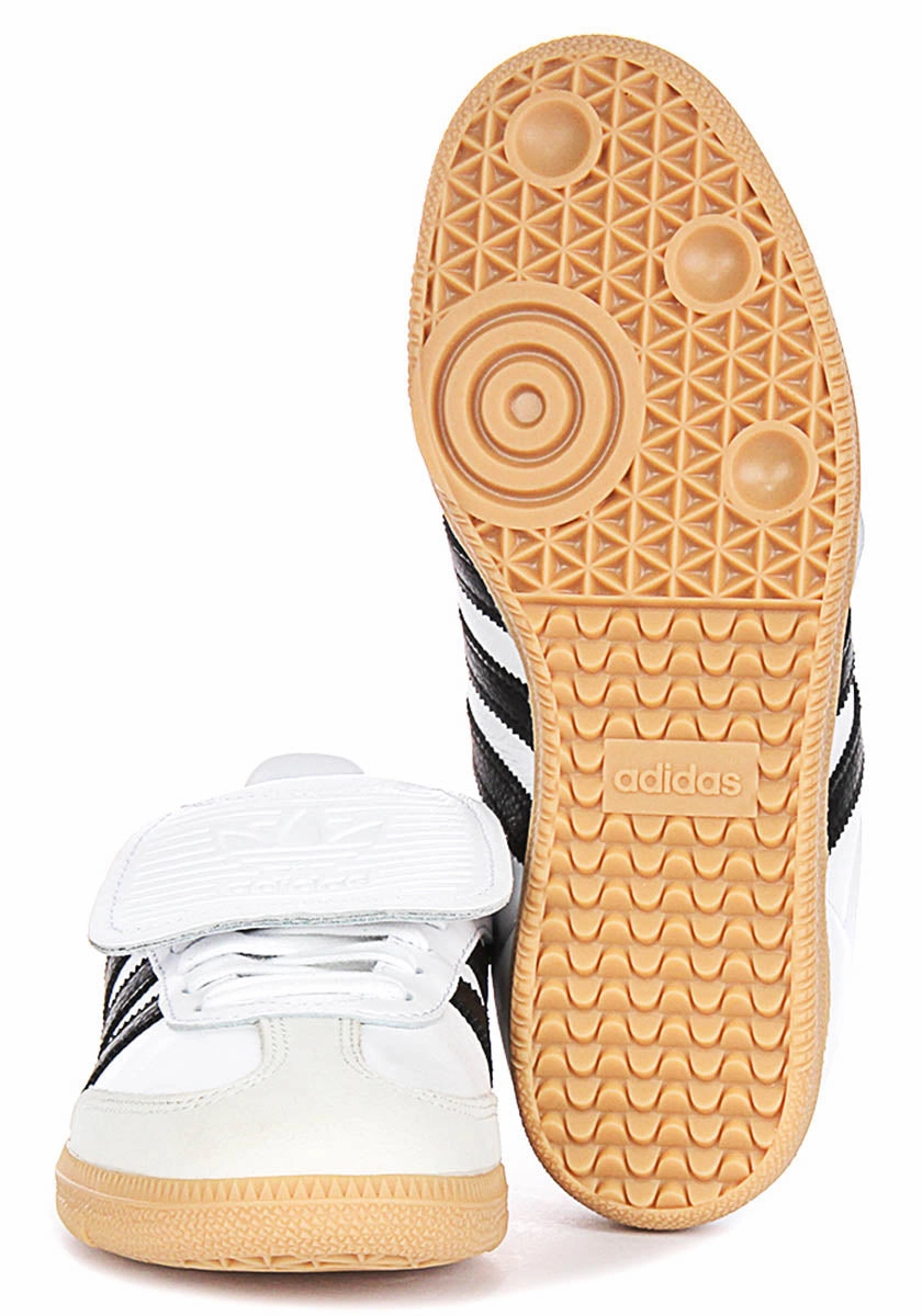 Stable Footing Adidas Samba LT In White Black For Women