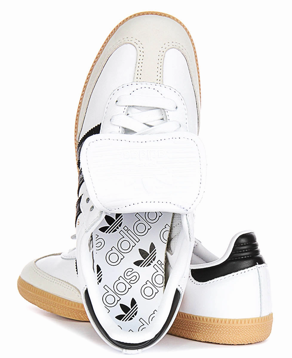 Stable Footing Adidas Samba LT In White Black For Women