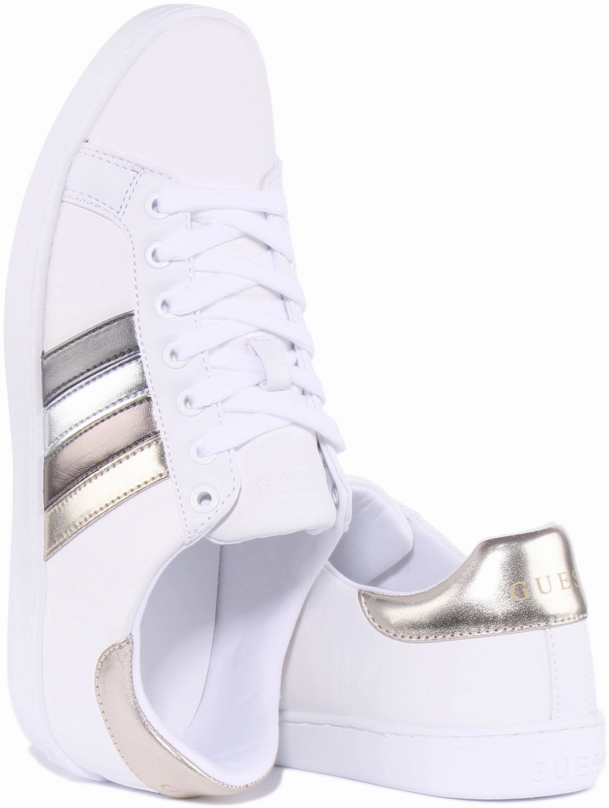 Stable Ride Guess Jacobb 2 In White For Women