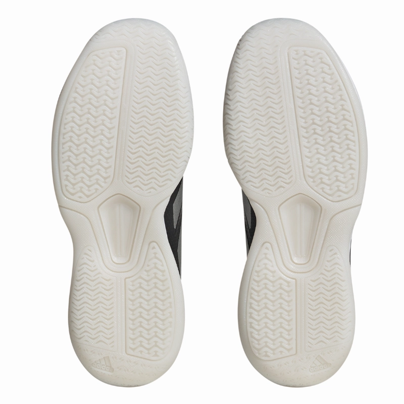 Stable shoe structure Adidas Avaflash Low Women Tennis Shoes - Core Black / Silver Metallic / Cloud White