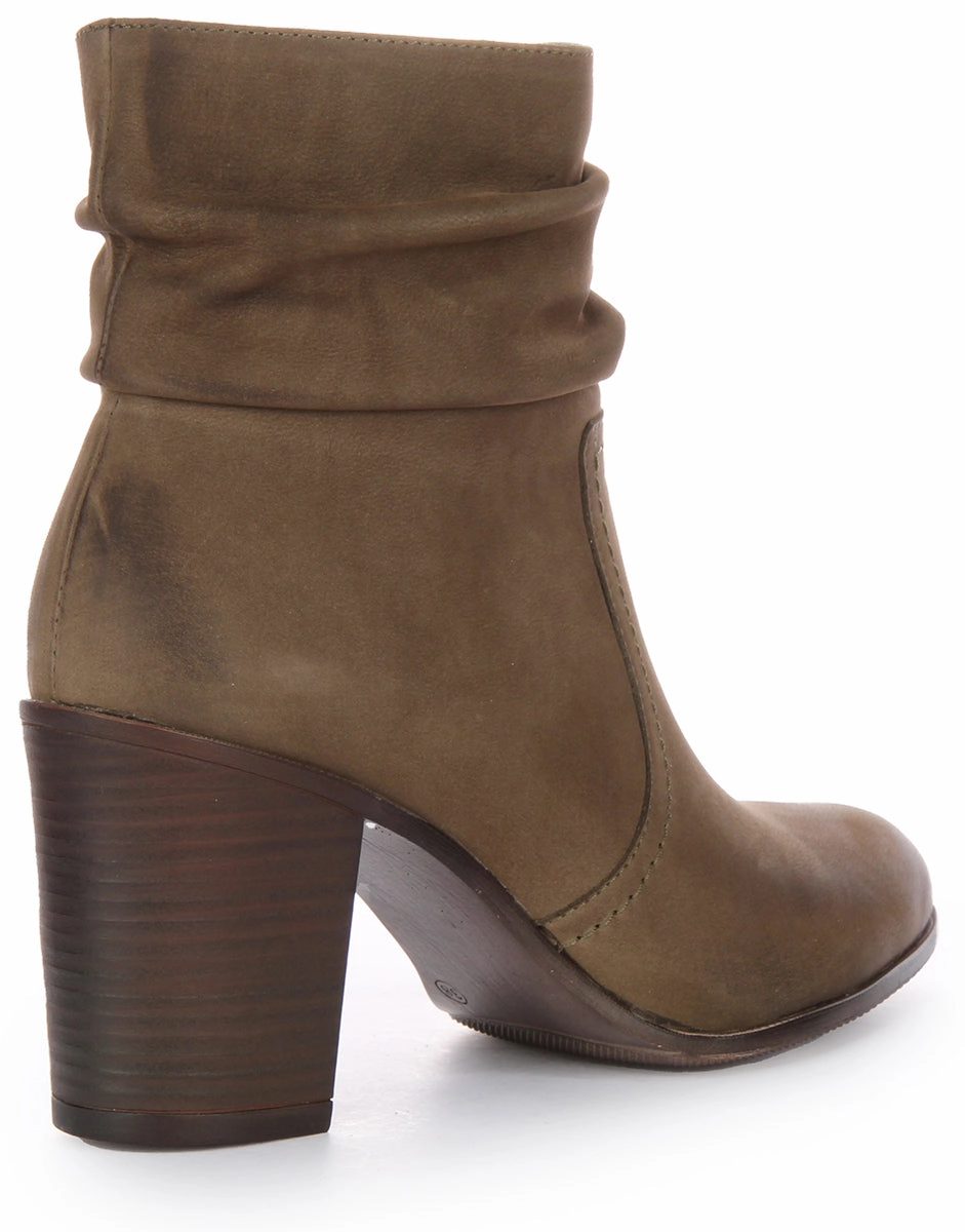 Stable Step Justinreess England Lucy In Olivegreen For Women