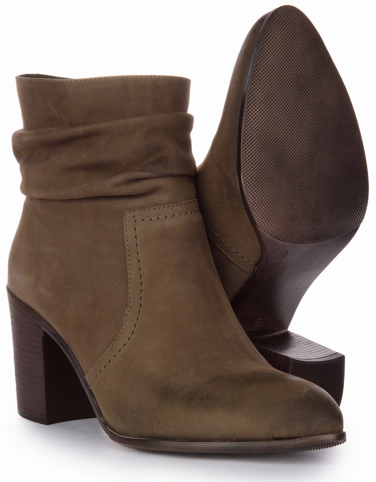 Stable Step Justinreess England Lucy In Olivegreen For Women