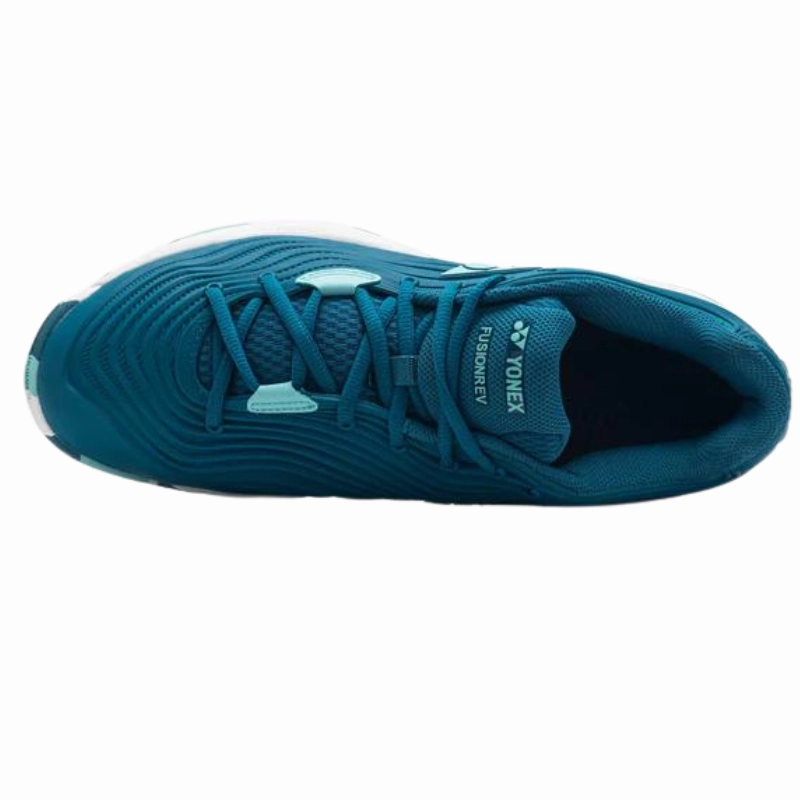 Stay Cool Tech Yonex 2024 Fusion Rev 5 Mens All Court Tennis Shoes - Blue Green