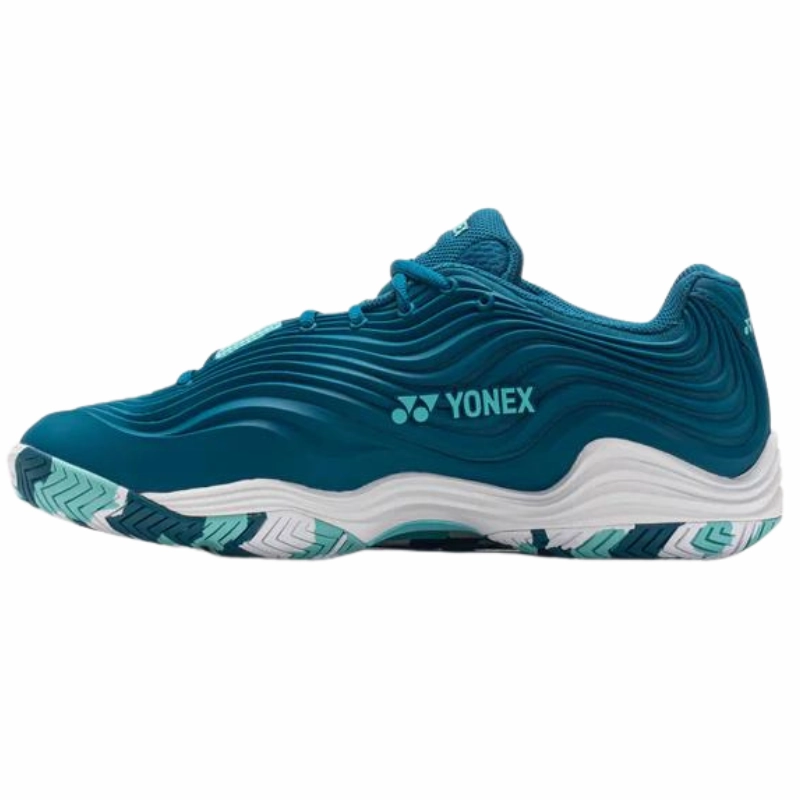 Stay Cool Tech Yonex 2024 Fusion Rev 5 Mens All Court Tennis Shoes - Blue Green