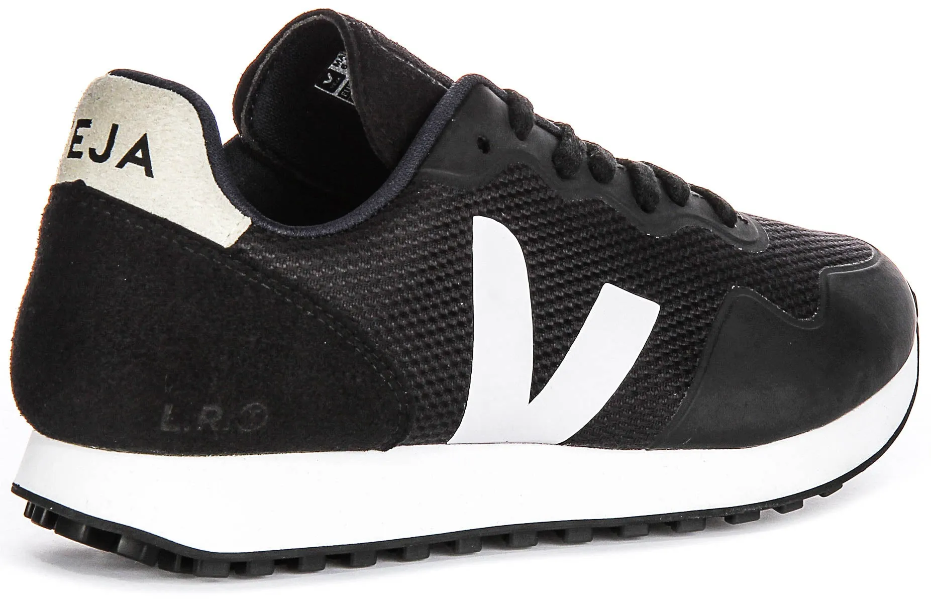 Step Harmony Veja Sdu B Mesh In Black White For Women