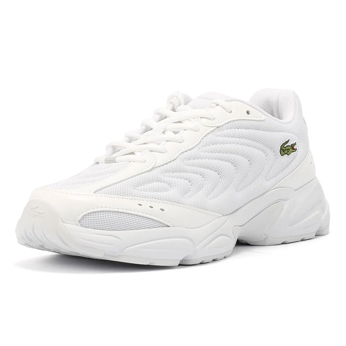 Step Sync Lacoste Storm 96 2K Lite Men's White Trainers