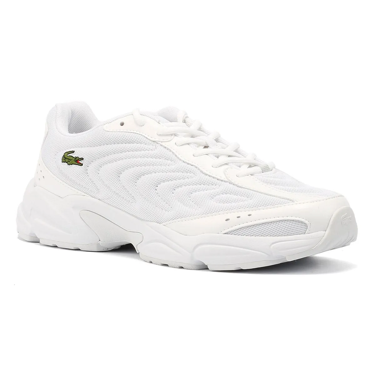 Step Sync Lacoste Storm 96 2K Lite Men's White Trainers