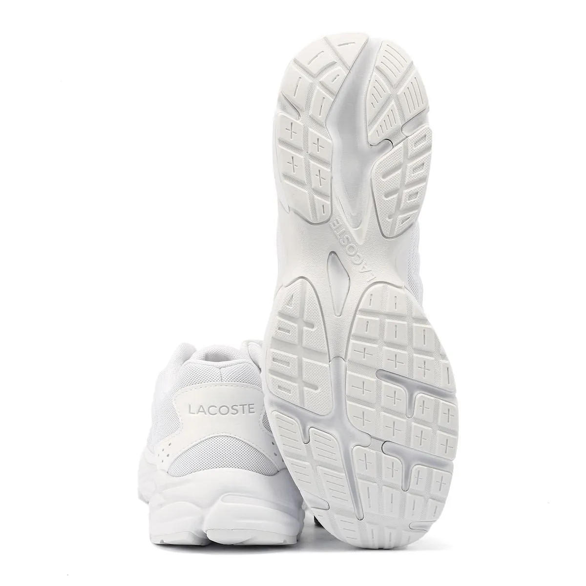 Step Sync Lacoste Storm 96 2K Lite Men's White Trainers