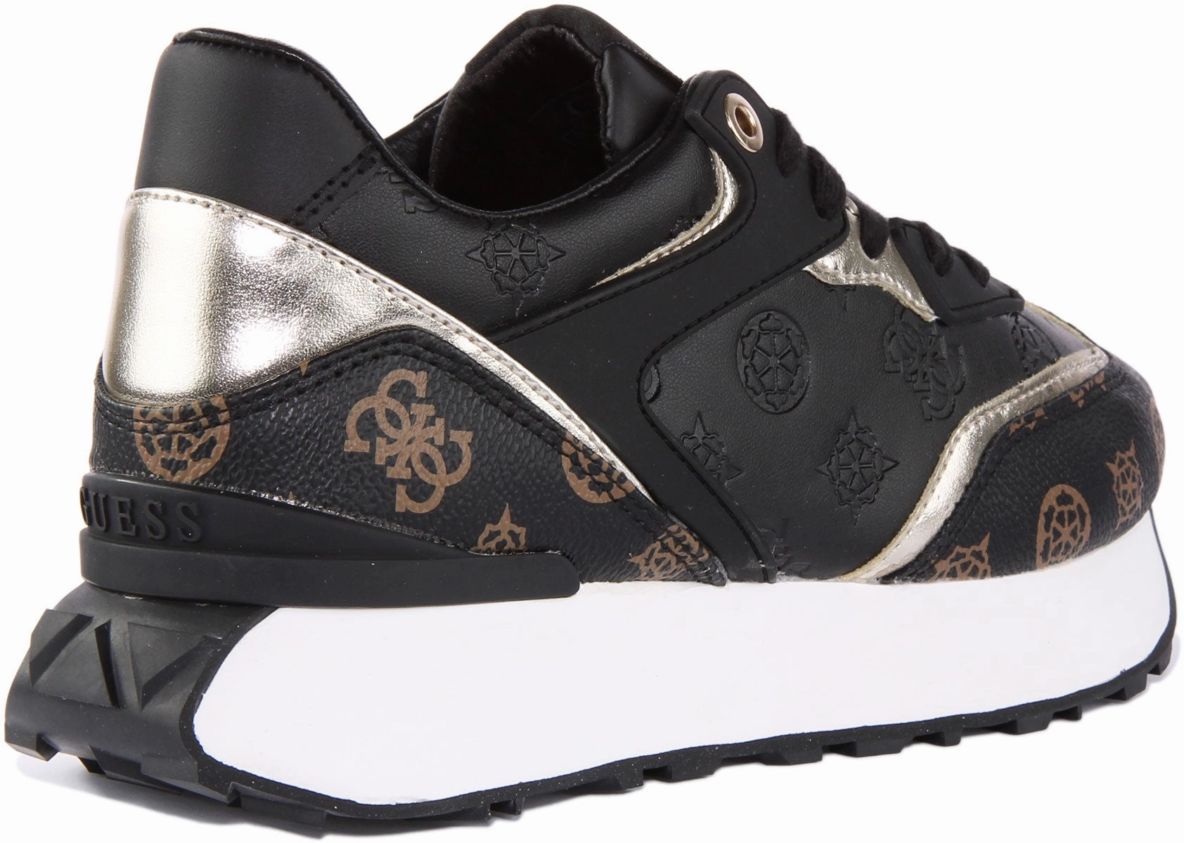 Step Control Guess Luchia In Black Brown 4G For Women