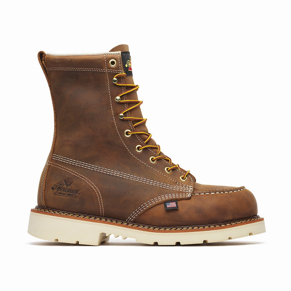 Thorogood 8" American Heritage Safety Toe Secure Step Design