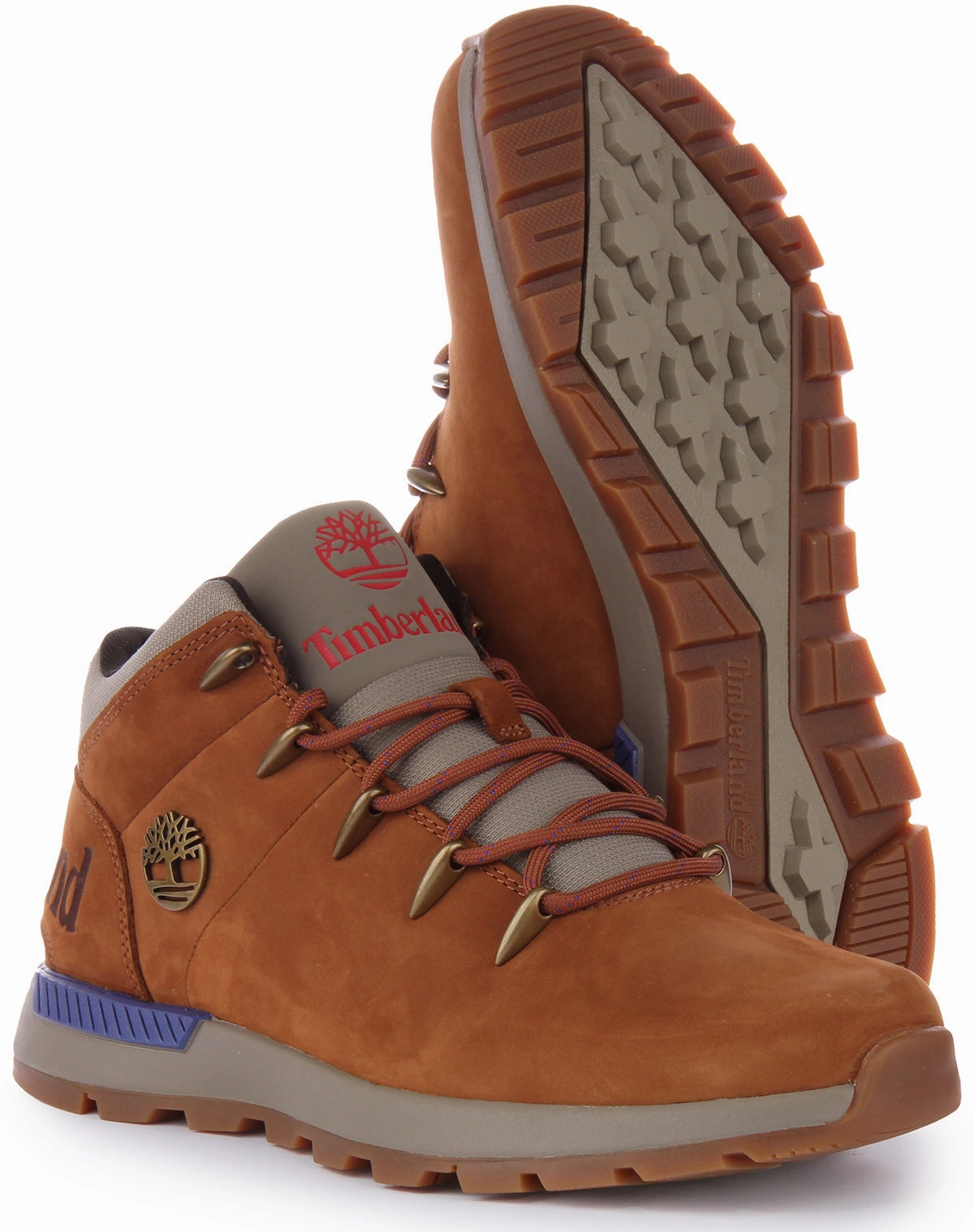 Stiff Support Timberland A61Fz Sprint Trekker Mid In Rust For Men