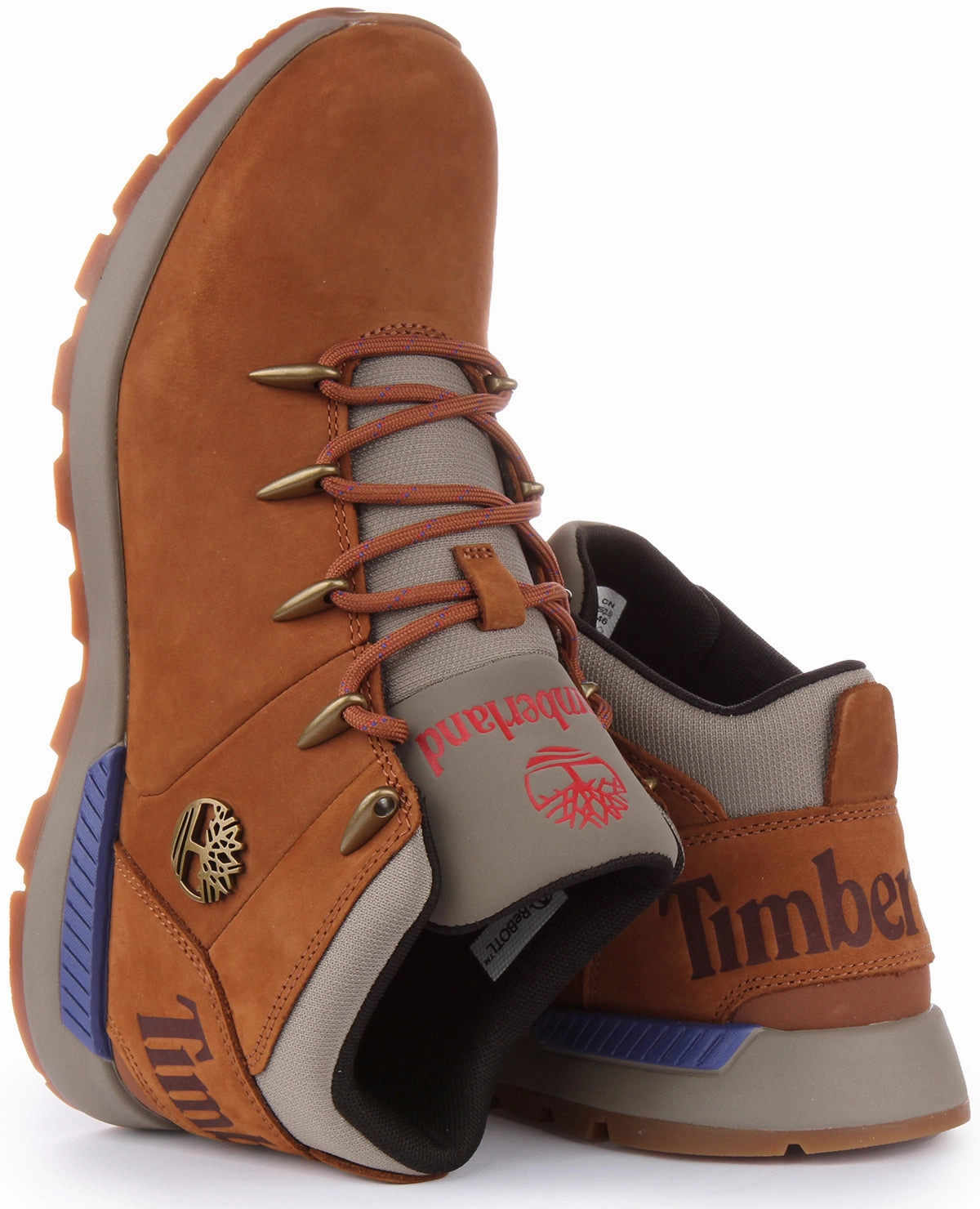 Stiff Support Timberland A61Fz Sprint Trekker Mid In Rust For Men