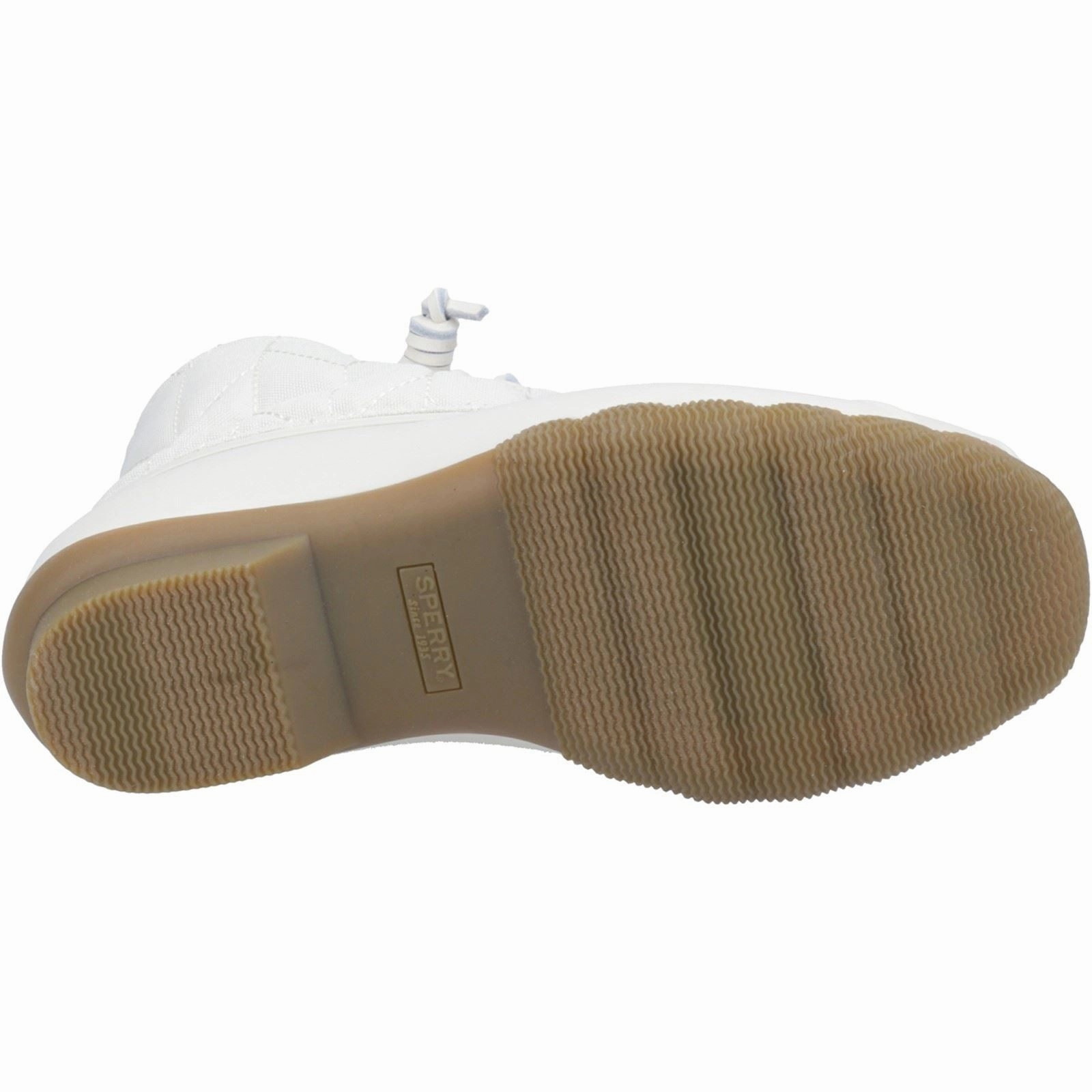 Storm Grip Flex Sperry Saltwater SeaCycled RPET Synthetic Ivory Wellington Boots