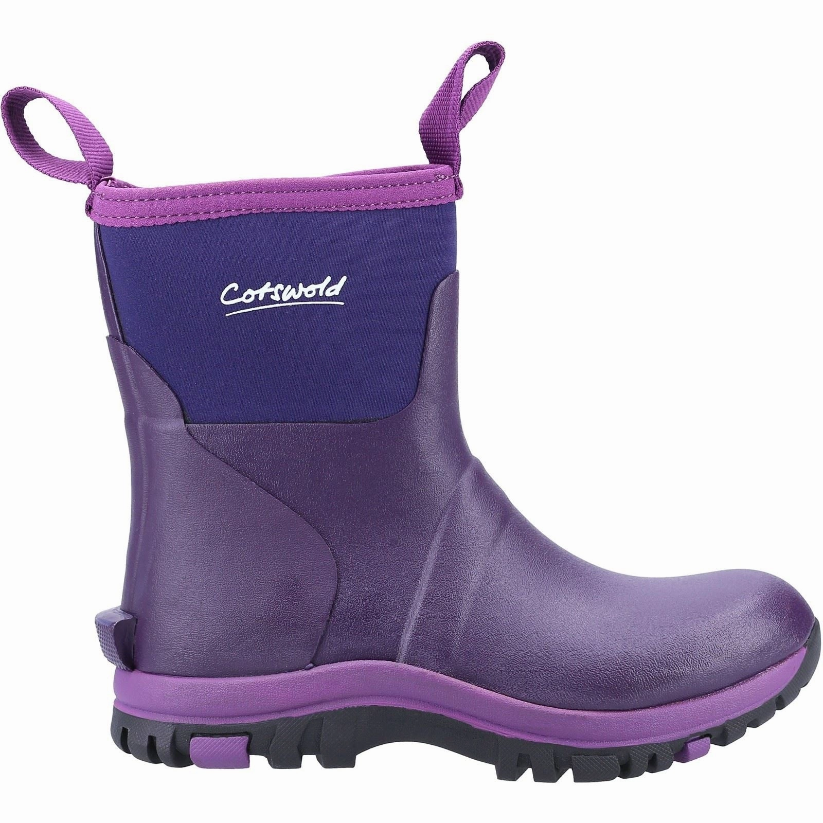 Storm Shield Cotswold Blaze Synthetic Women's Purple Wellington Boots