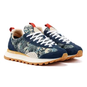 Outdoor Fitness Balanced Arch Flower Mountain New Asuka Blue Trainers