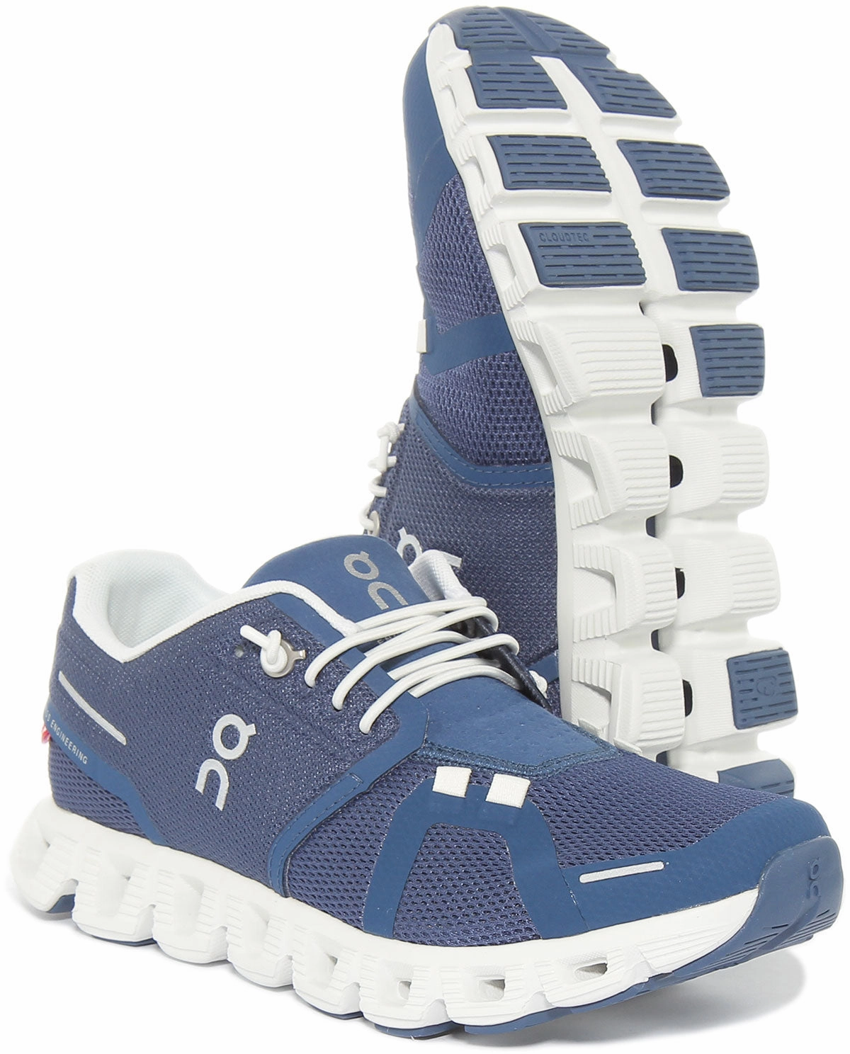 Streamlined On Running Cloud 5 In Denim For Women