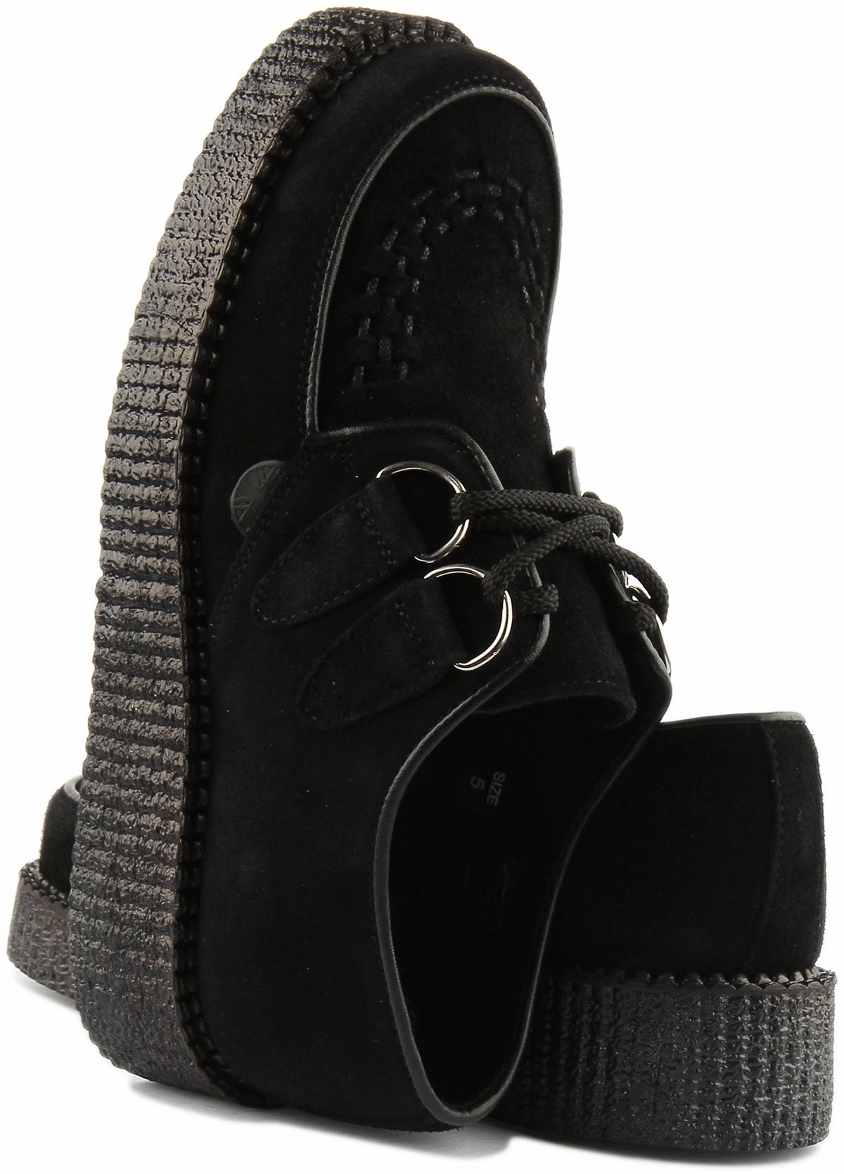 Streamlined Style Underground Wulfrun Single In Black Suede