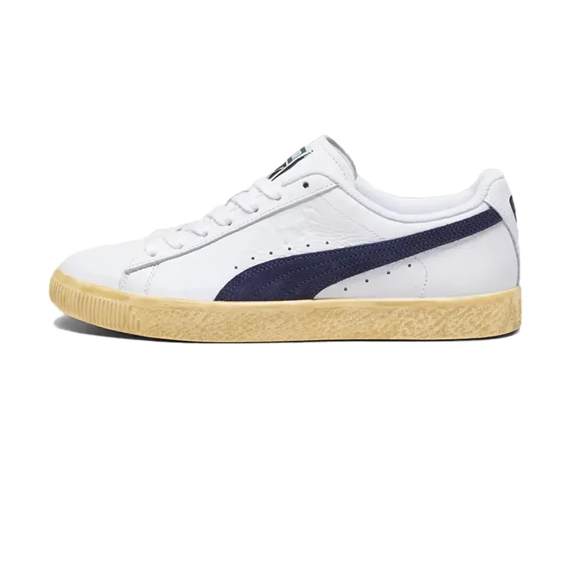 street-ready PUMA - Clyde Vintage - White Navy - Unisex [394687 01]
