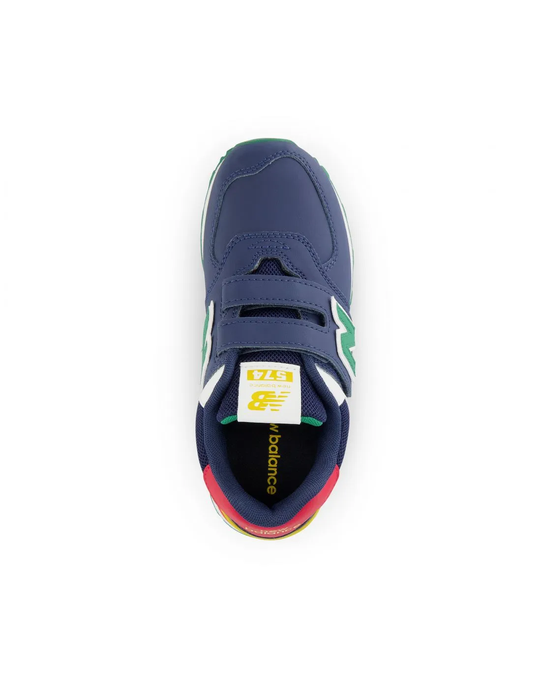 Street Style NEW BALANCE PV574CT Blue Velcro Kids (LF)