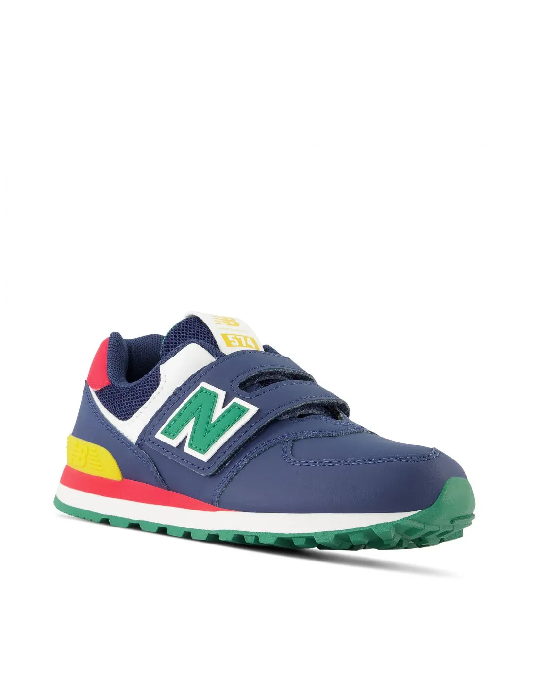 Street Style NEW BALANCE PV574CT Blue Velcro Kids (LF)