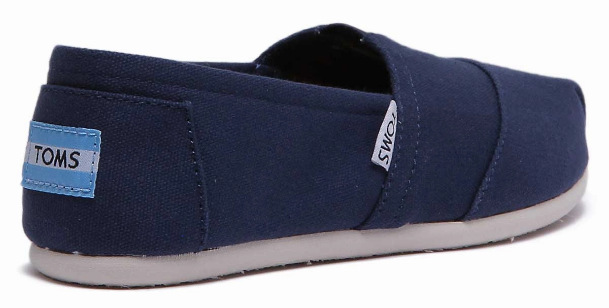 Street Air Max Toms Classic Slip On In Navy