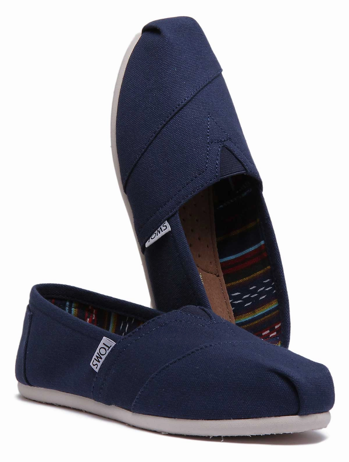 Street Air Max Toms Classic Slip On In Navy