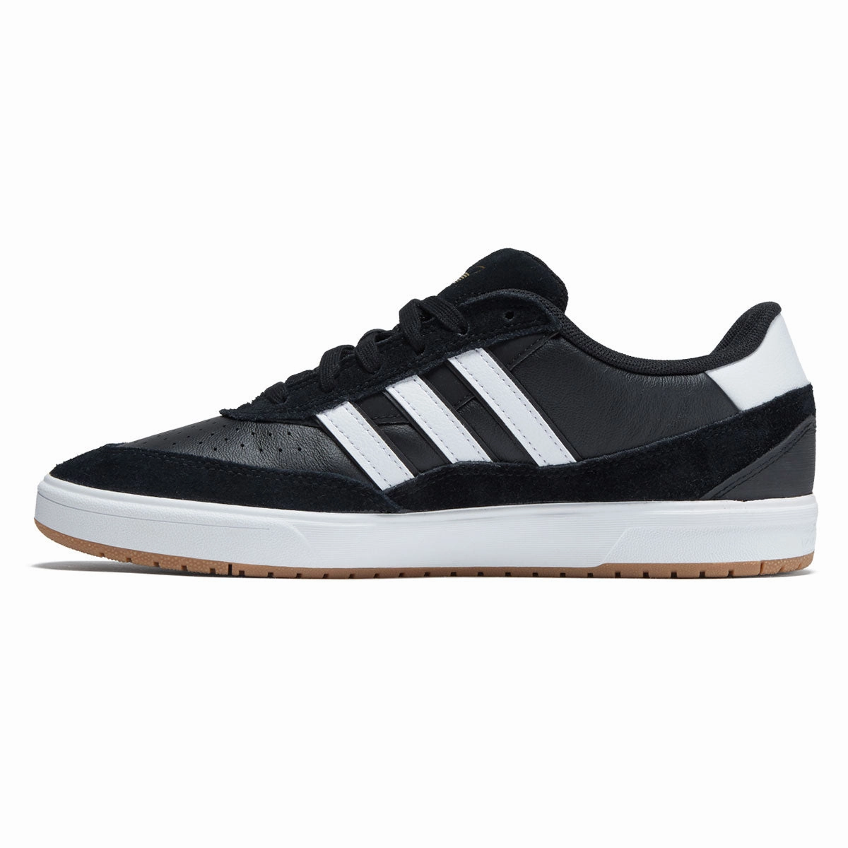 Street Fit Adidas Tyshawn II Shoes - Core Black/Ftwr White/Gum Four