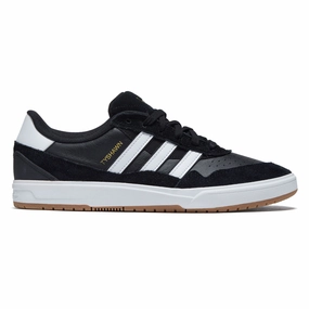 Adidas Tyshawn II Shoes - Core Black/Ftwr White/Gum Four Lateral Support All Purpose