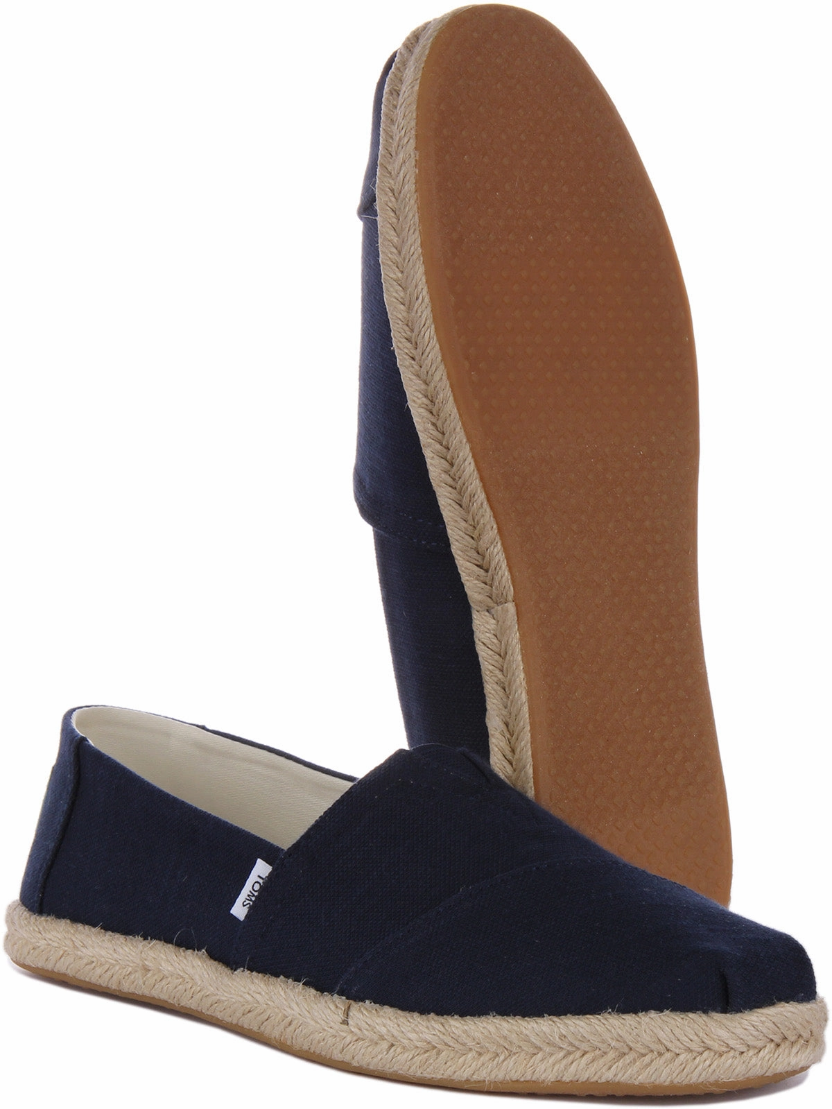 Street Fresh Toms Alpargata Recycled Rope In Navy For Women