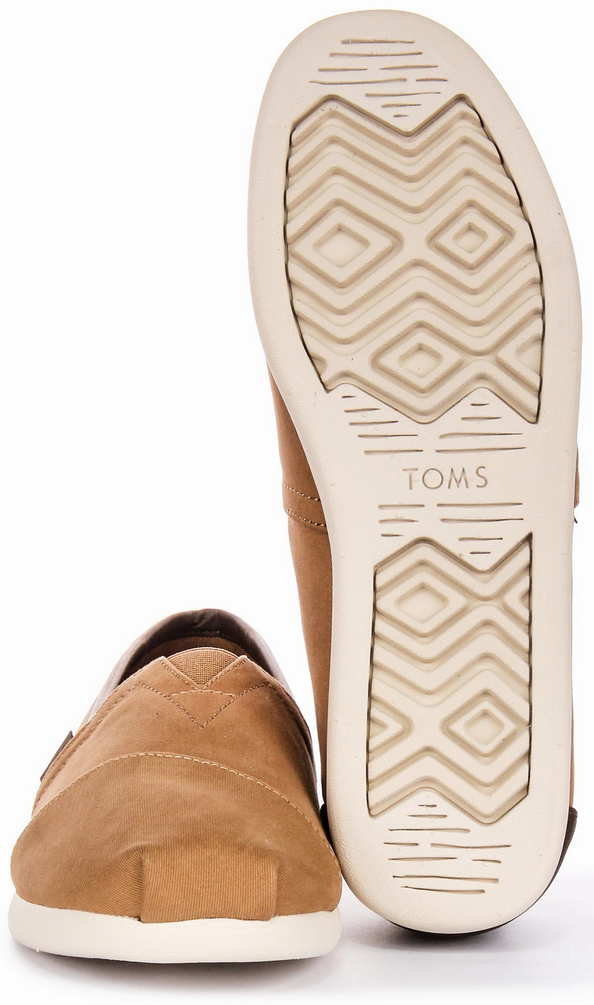 Street Glide Toms Alpargata In Tan brown For Men