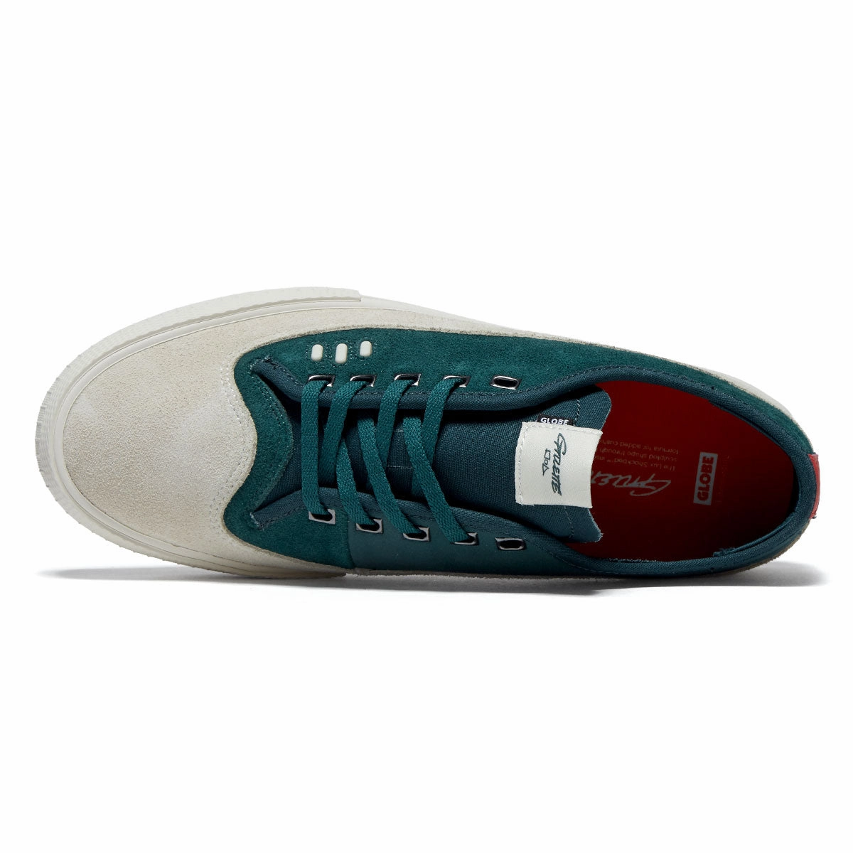 Street Grip Globe Gillette Shoes - Moss/Cream