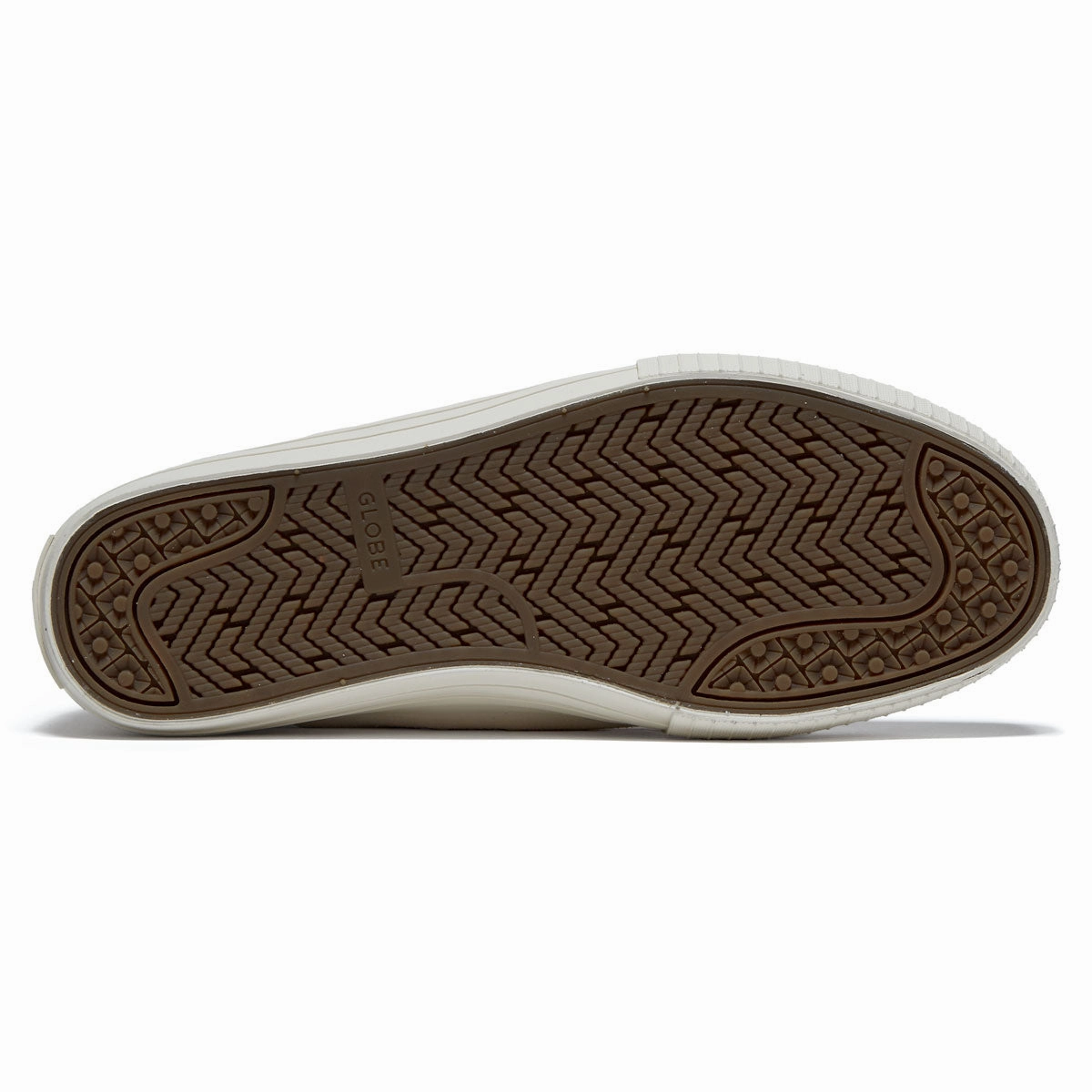 Street Grip Pro Globe Gillette Mid Shoes - Cream Leather