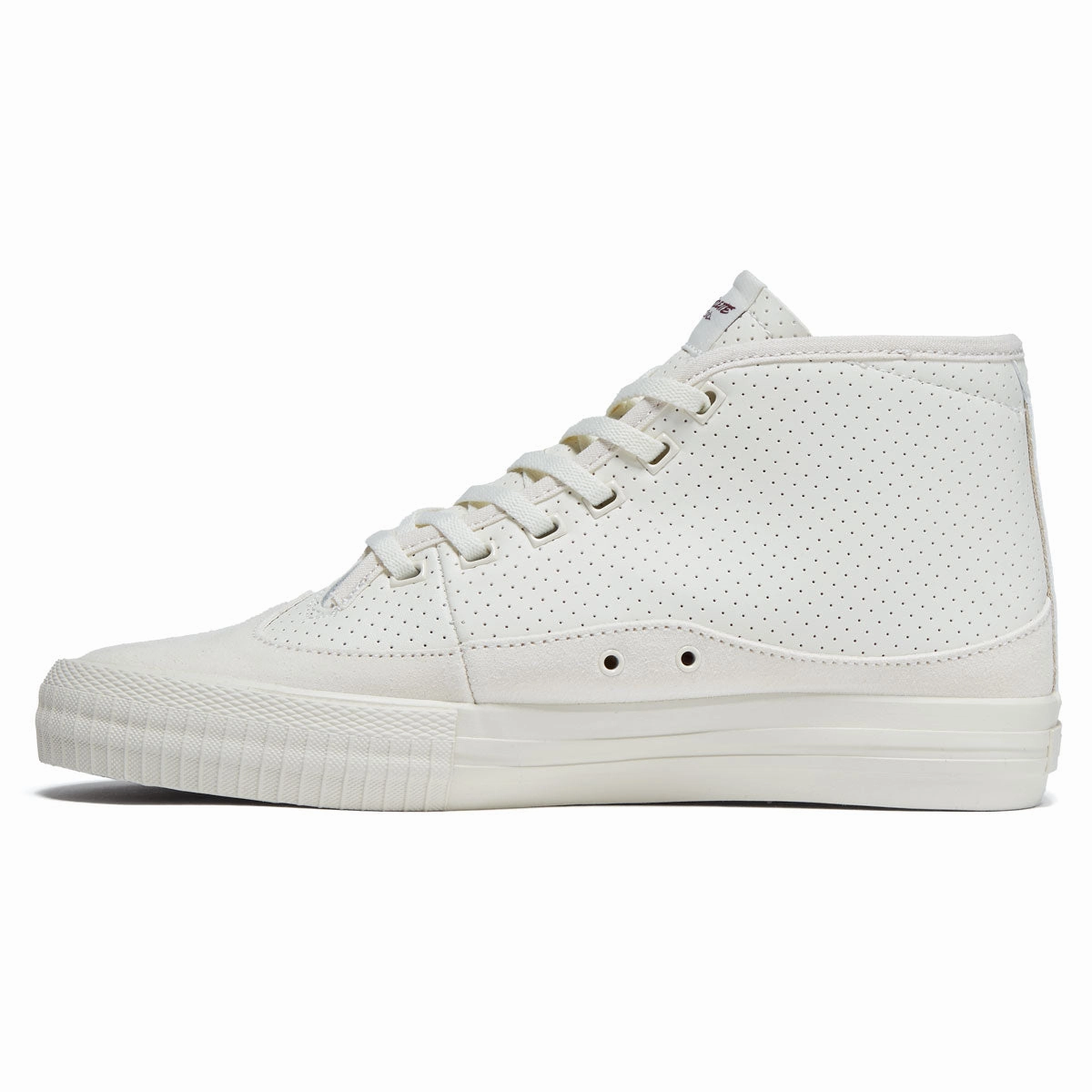 Street Grip Pro Globe Gillette Mid Shoes - Cream Leather