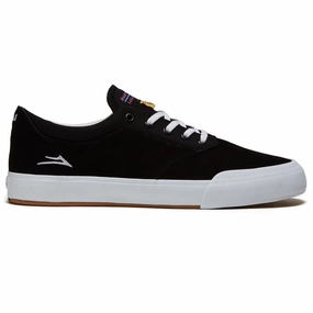 Lakai Wilkins Shoes - Black Suede Fast Moves Urban Ride