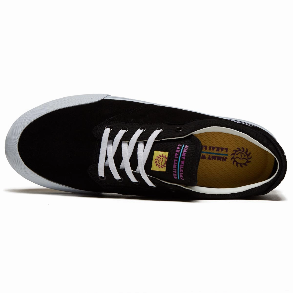 Street Motion Pro Lakai Wilkins Shoes - Black Suede