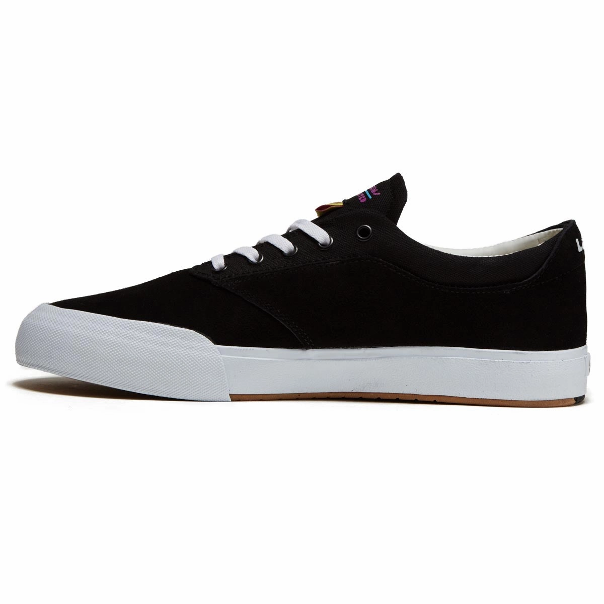 Street Motion Pro Lakai Wilkins Shoes - Black Suede