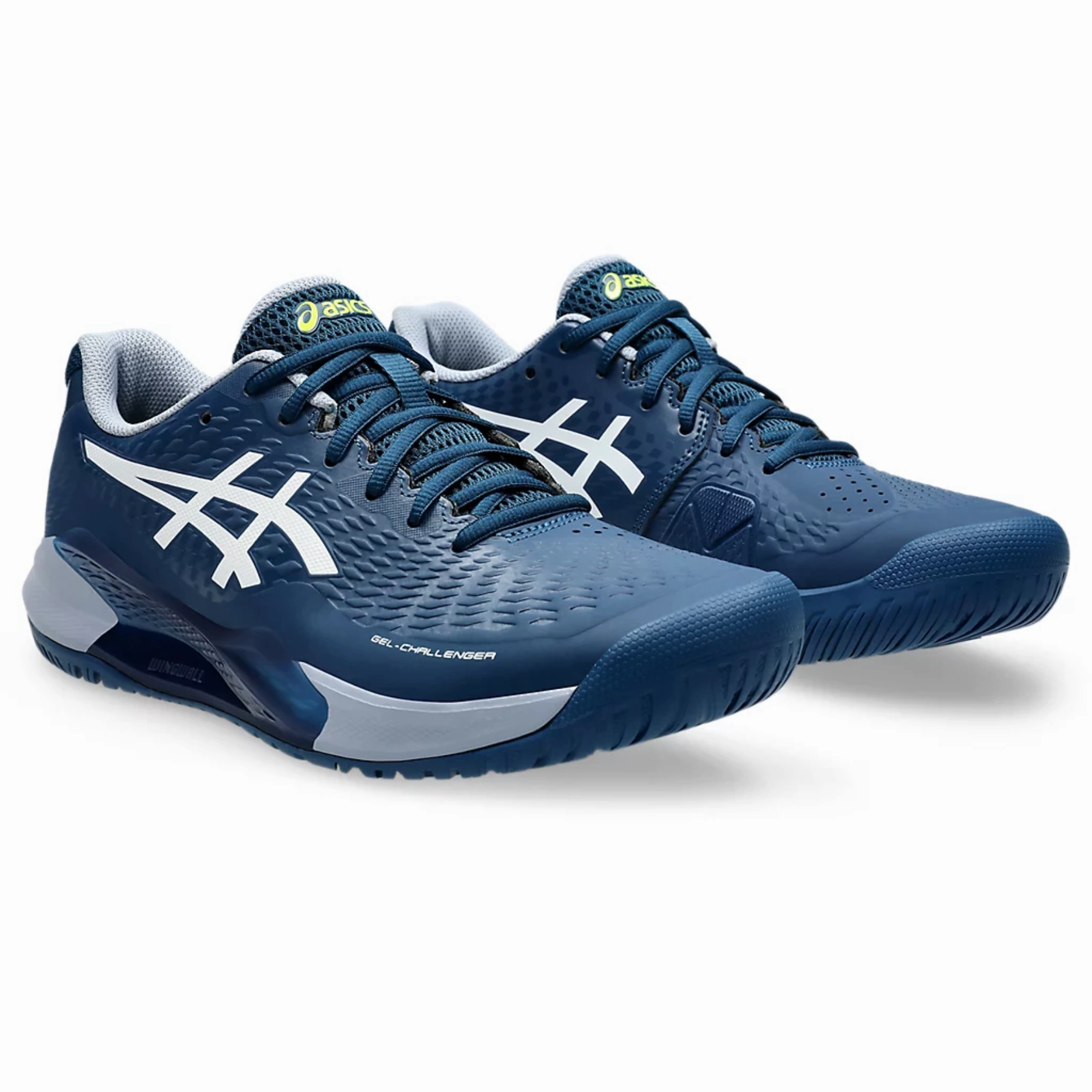 Street Ready Look Asics Gel-Challenger 14 Men Tennis Shoes - Mako Blue/White