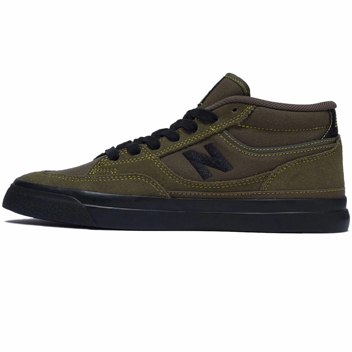 Street Ride New Balance 417 Villani Shoes - Dark Moss/Black