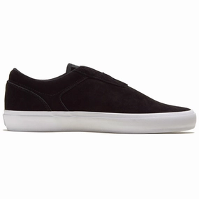 Opus Honey Slip Shoes - Black/White Suede Quick Walk