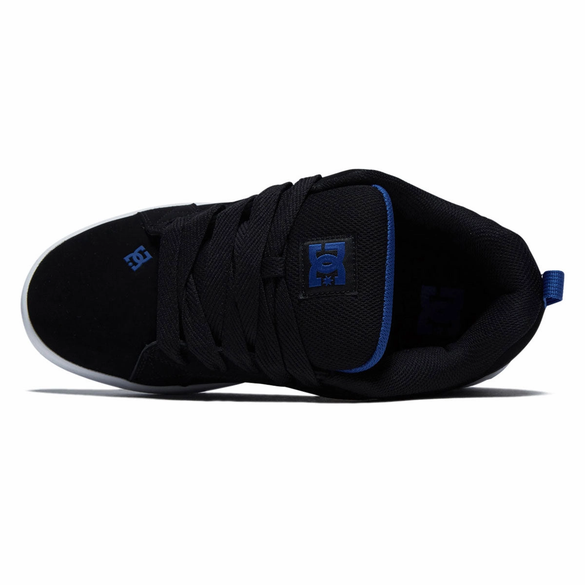 Street Step Max DC Court Graffik Shoes - Black/Blue