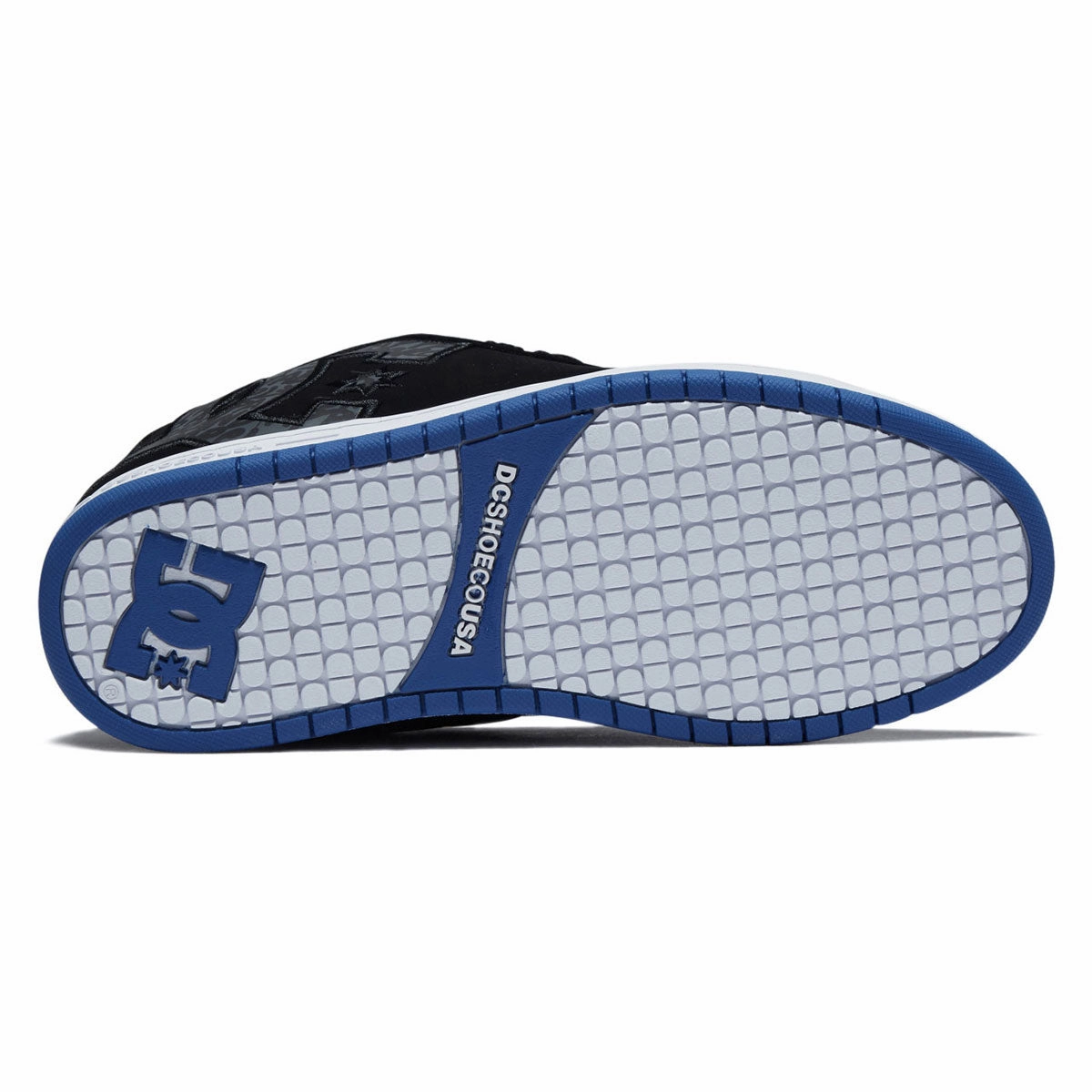 Street Step Max DC Court Graffik Shoes - Black/Blue