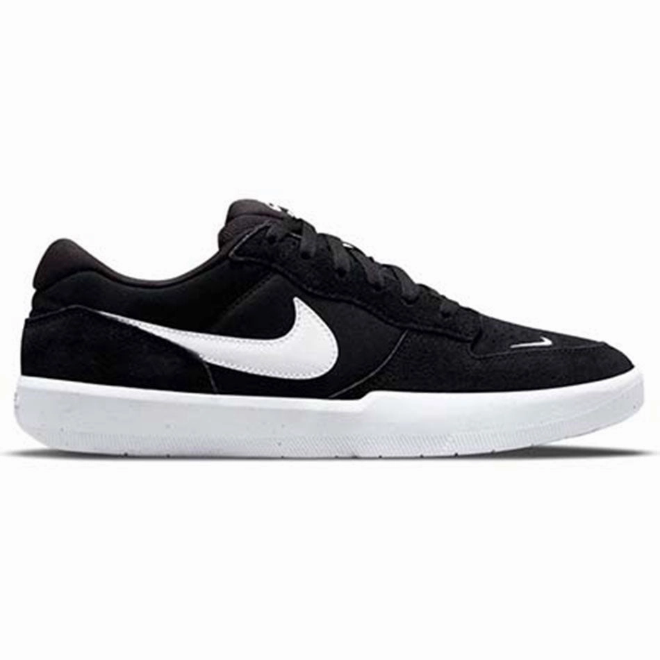 Skate Life City Walking Nike SB Force 58 Shoes - Black/White/Black