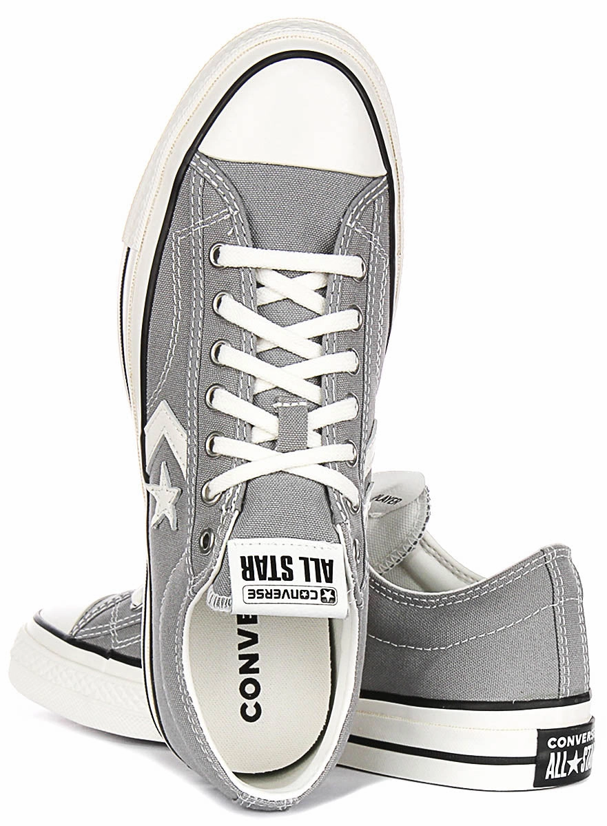Street Style Converse Star Player 76 A11510C In Grey