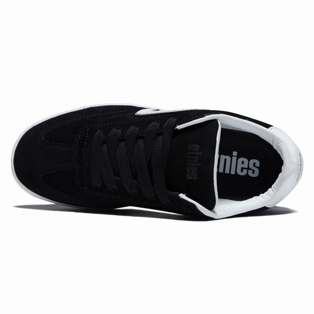 Street Turn Etnies Lo-Cut Shoes - Black/White