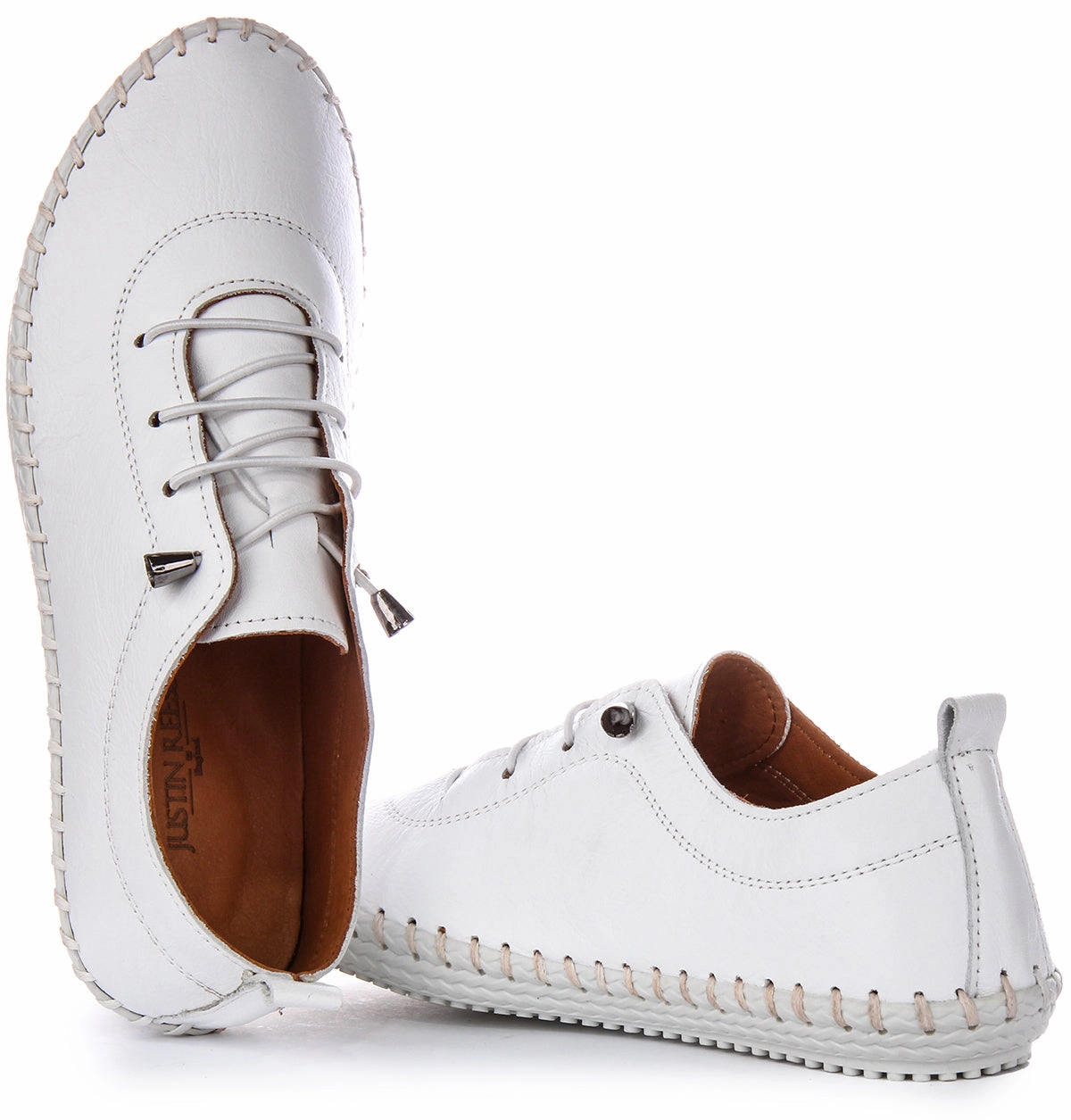 Street Wear Justinreess England Lexi 2 In White For Women