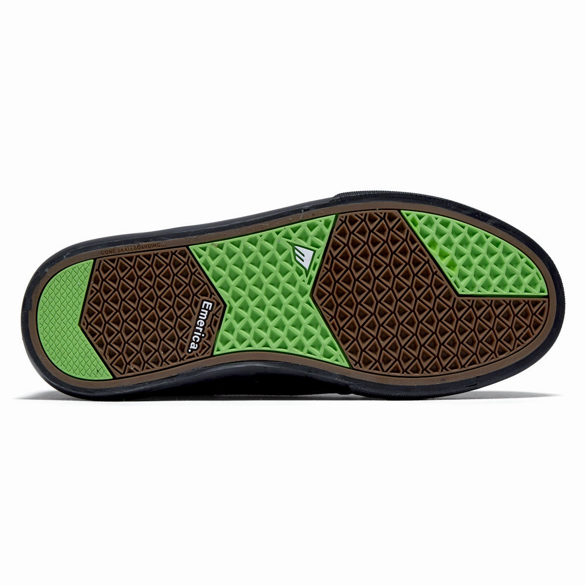 Street Zone Pro Emerica Servold Shoes - Black/Black